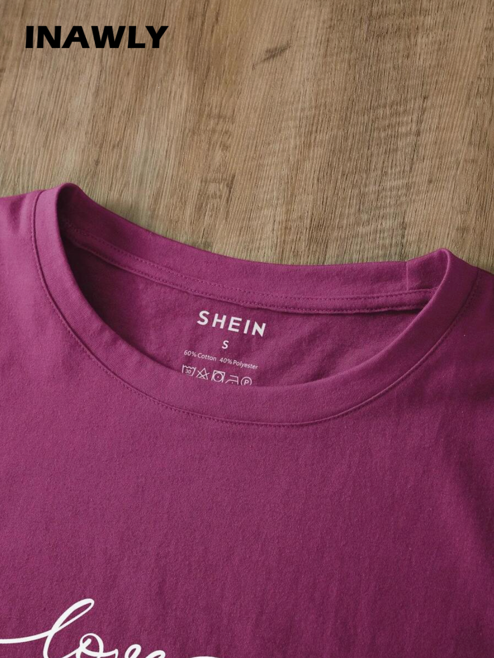 INAWLY Camiseta de manga corta con estampado de letras y corazones para mujer, blusas gráficas para mujeres