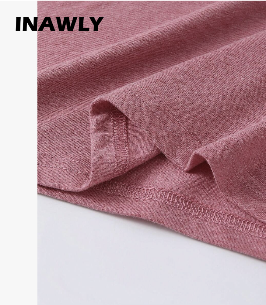 INAWLY Camiseta de manga corta con cuello redondo y estampado de panda, de estilo casual para mujer