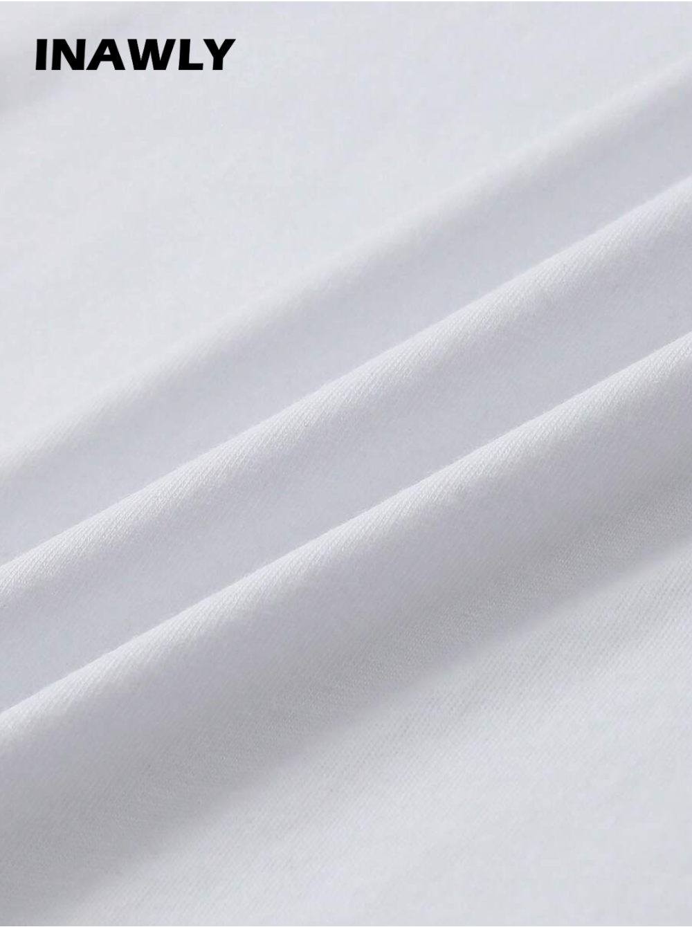 INAWLY Camiseta de manga corta informal con estampado de fruta y letra, para verano